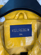 Womens Kelrebec Mustard Biker Jacket