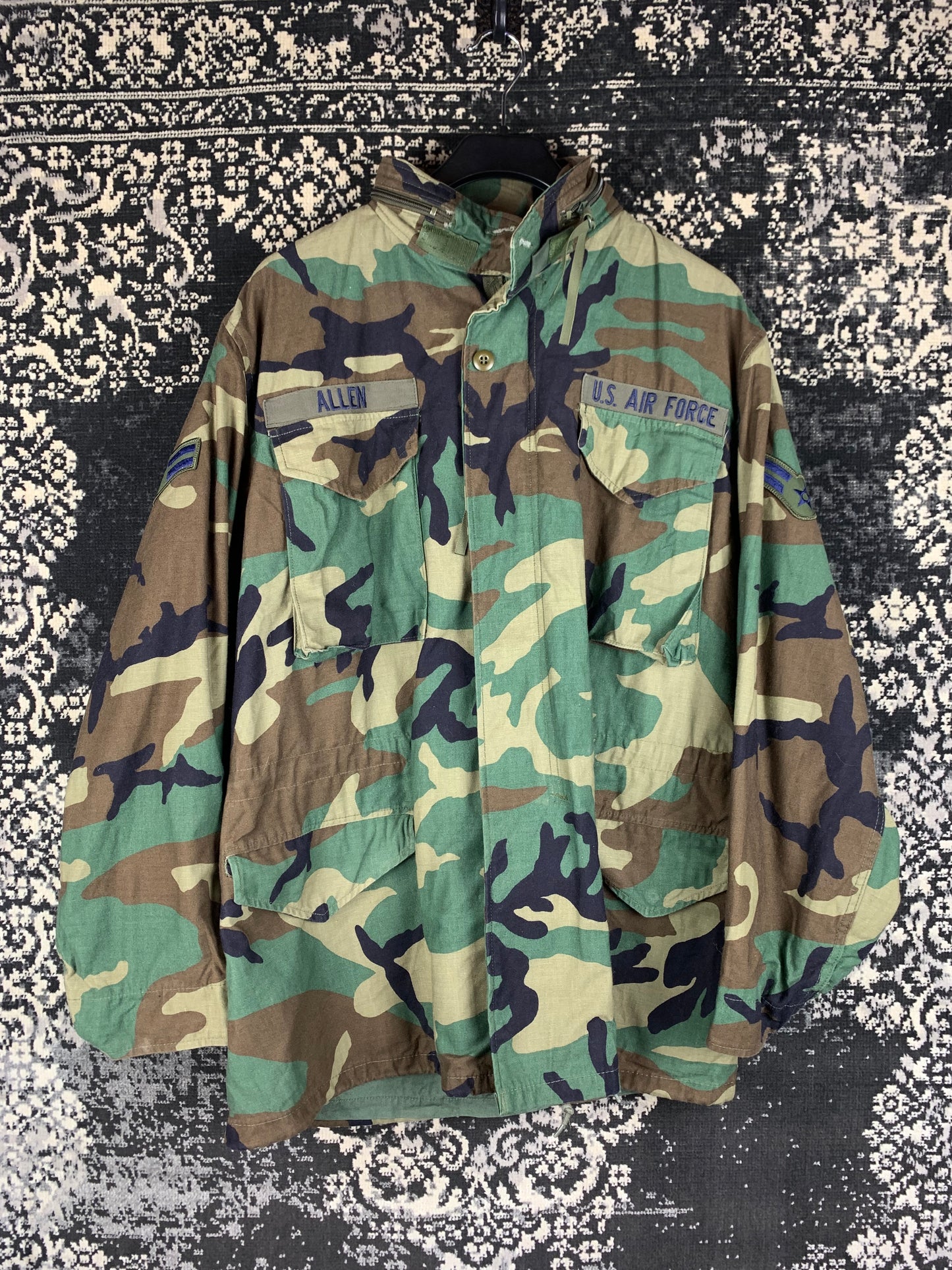 Mens Vintage US Air Force Military Jacket