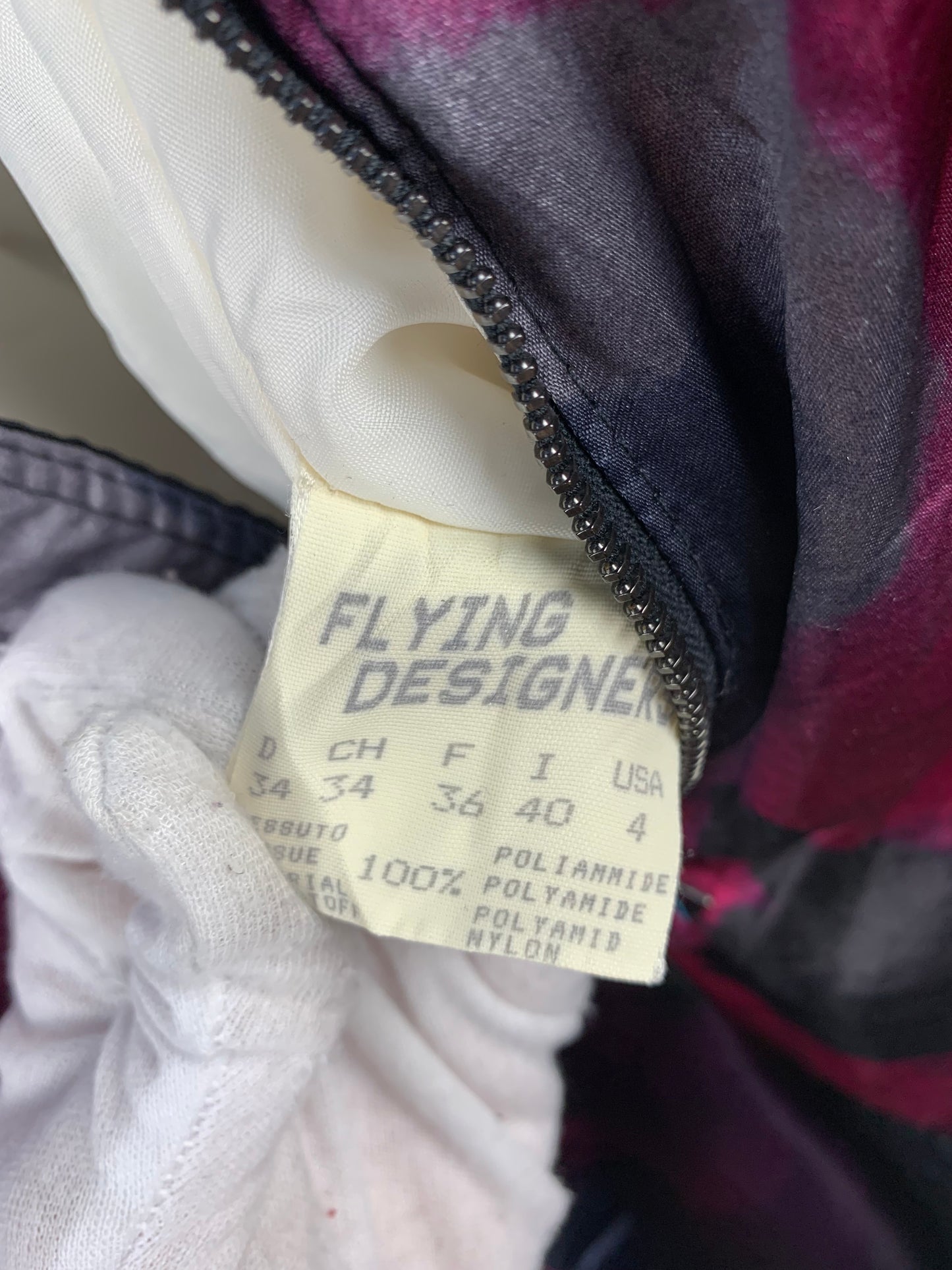 Women's Vintage Flying Designers Ski Suit One Piece