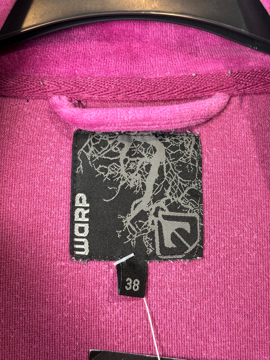 Warp Y2K Velour Track Jacket