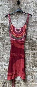 Desigual x Disney Mickey Print Slip Dress
