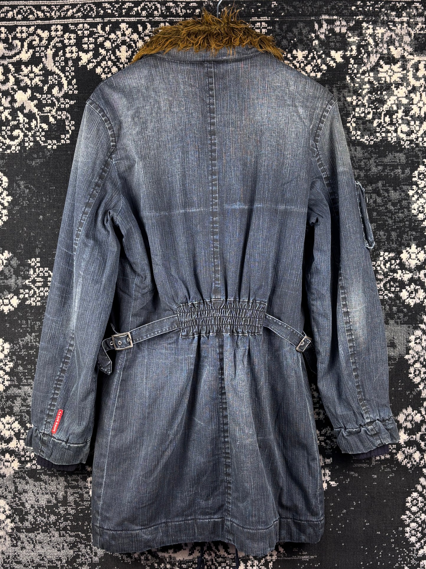 Women's Y2K Miss Sixty Denim Zip Coat