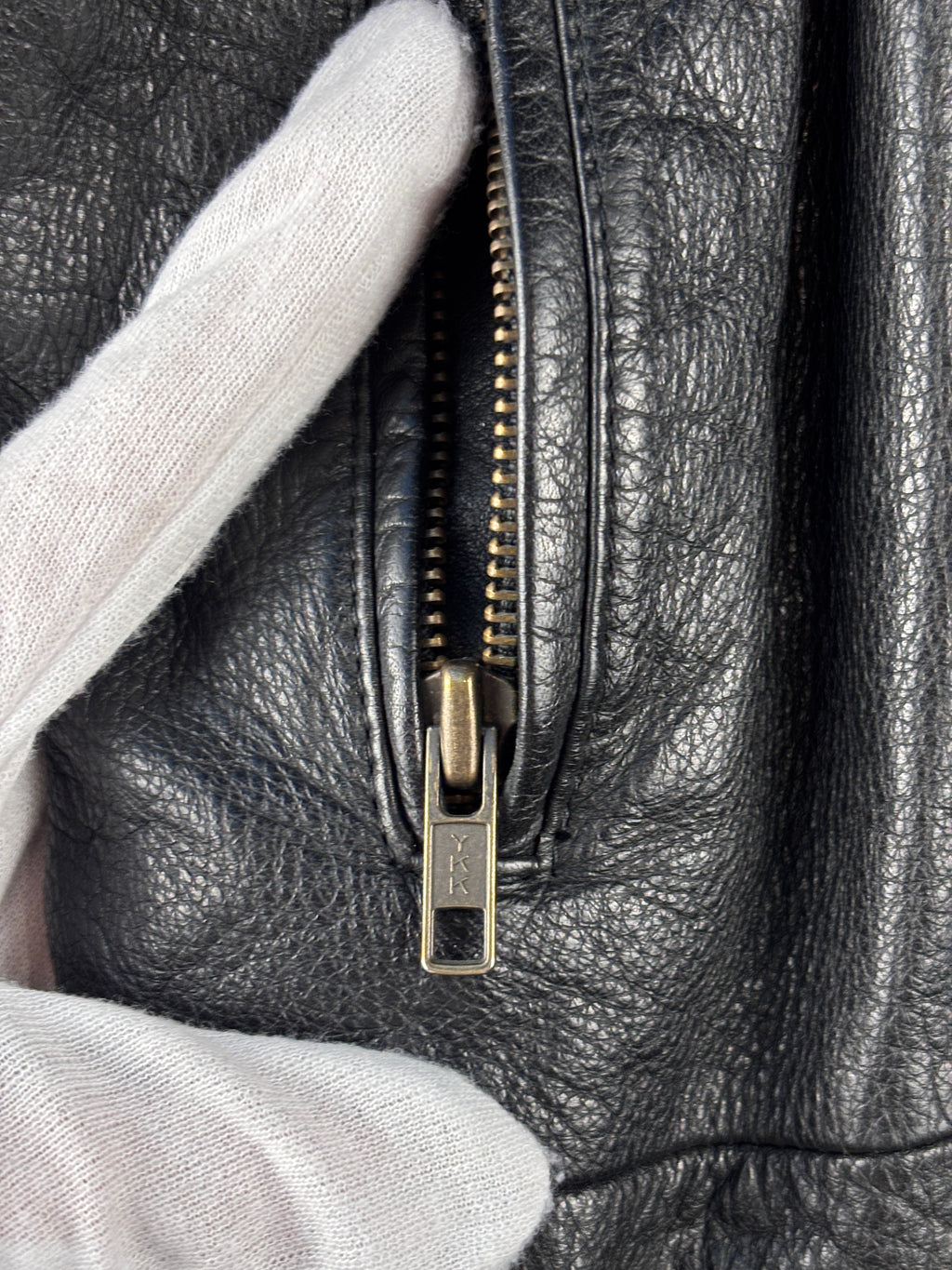 Men's Vintage Black Leather Jacket