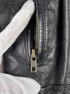 Men's Vintage Black Leather Jacket
