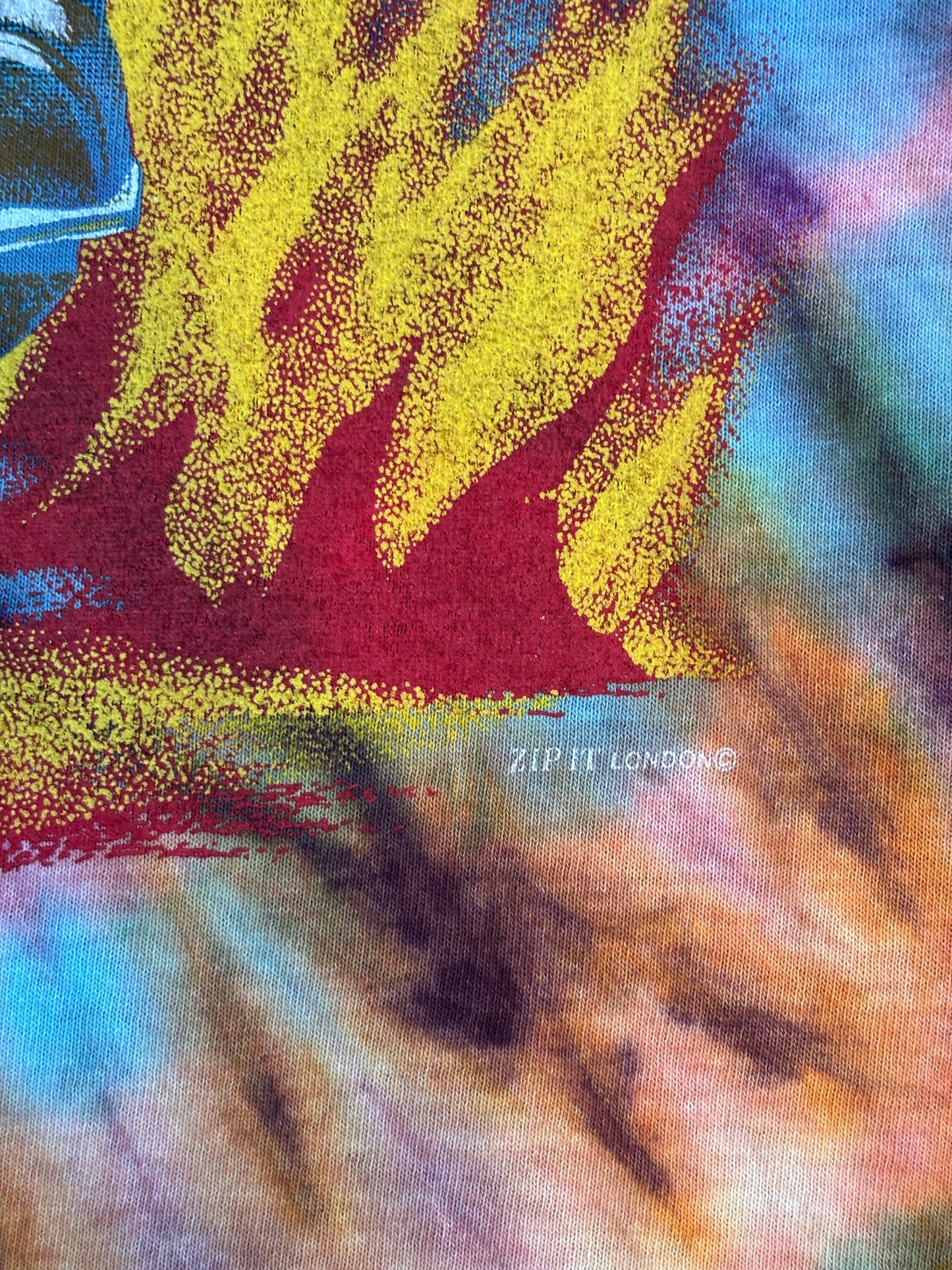 Mens Tie-Dye Printed T-Shirt