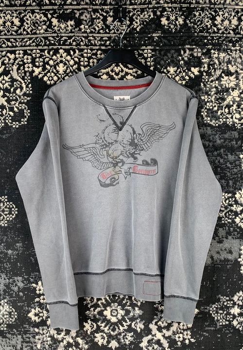 Mens Y2K The Conqueror Sweatshirt