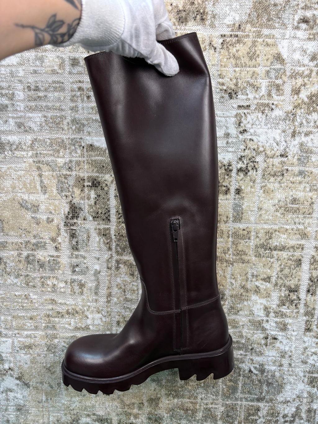 Bottega Veneta Strut Knee-High Boots