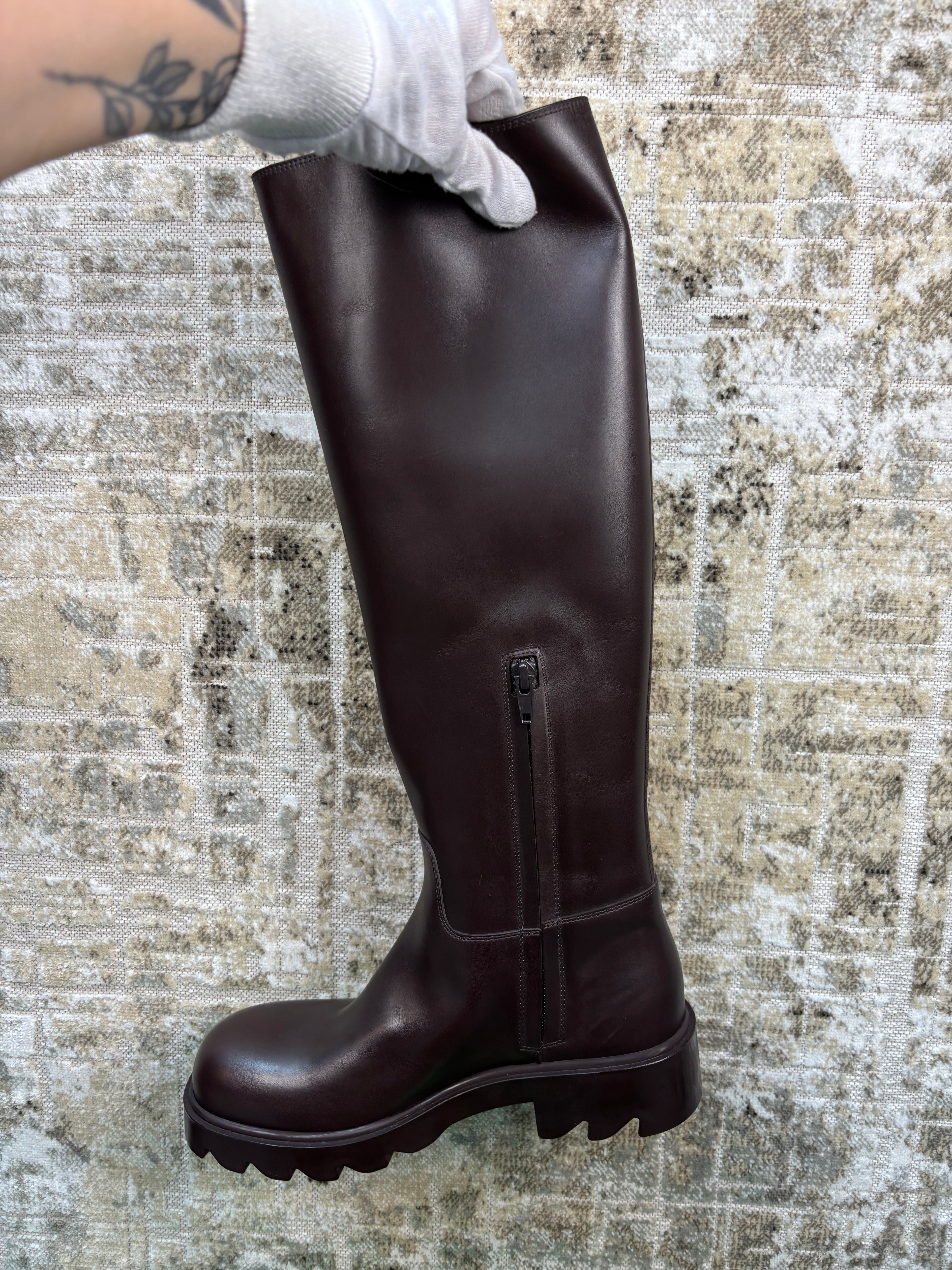Bottega Veneta Strut Knee-High Boots