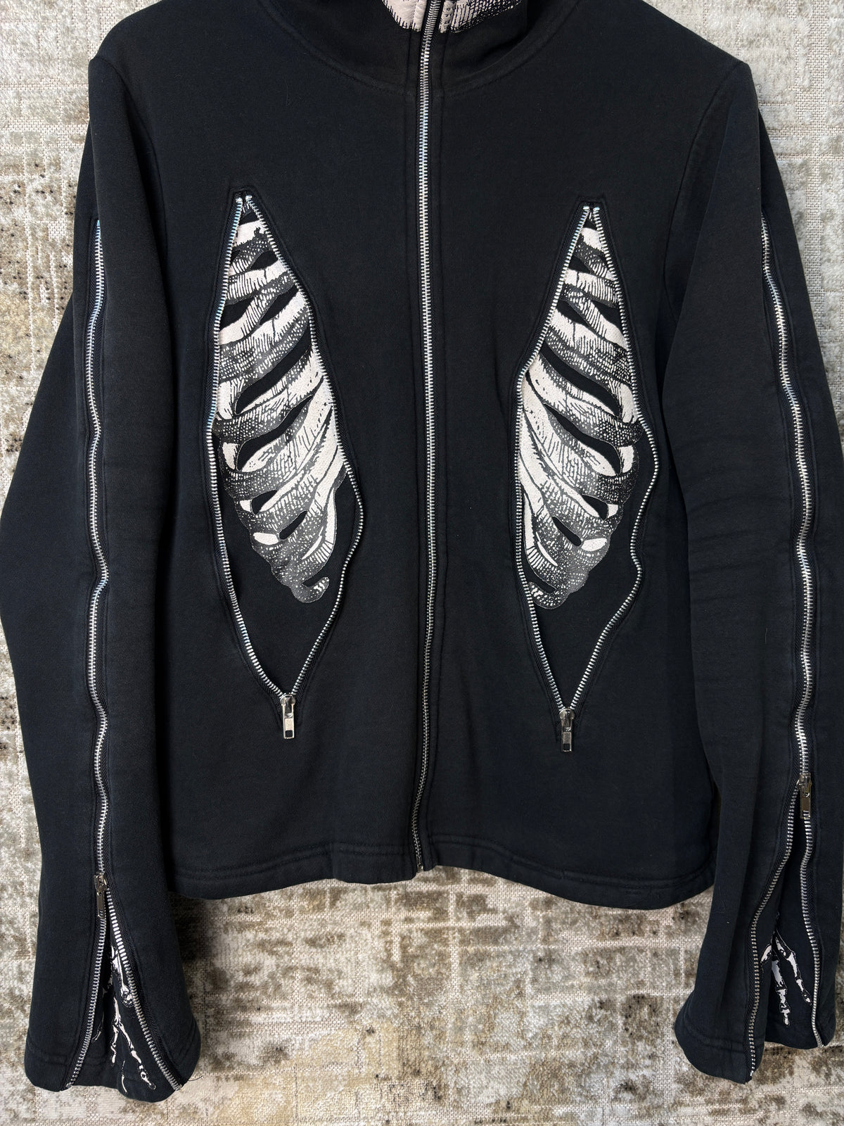 Jawbreaker Skeleton Full-Zip Hoodie