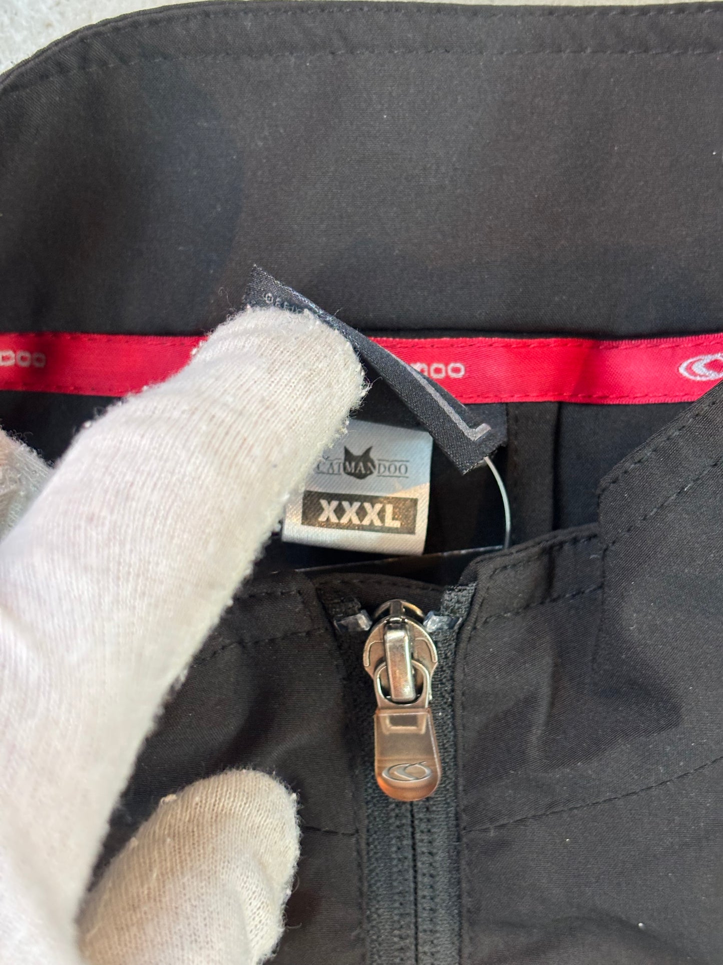 Audi Motorsport Black White Zip Shirt