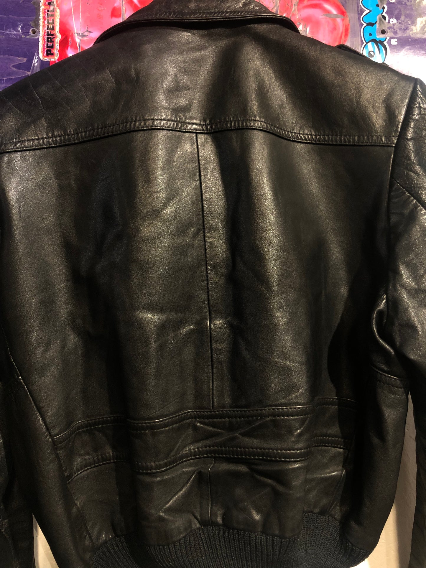 Petroff Leather Bomber