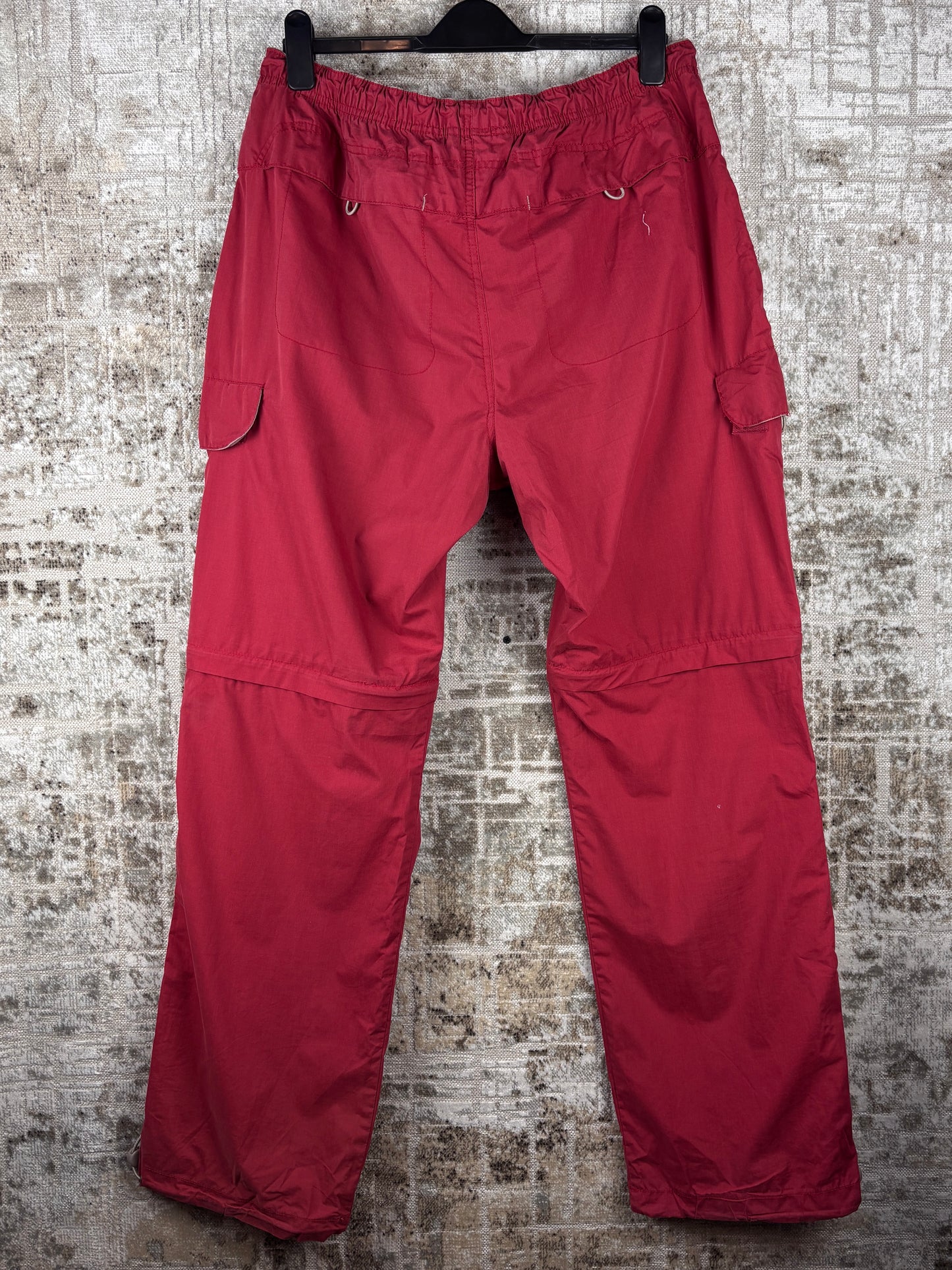 Men's Vintage Angelo Litrico Red Track Pants
