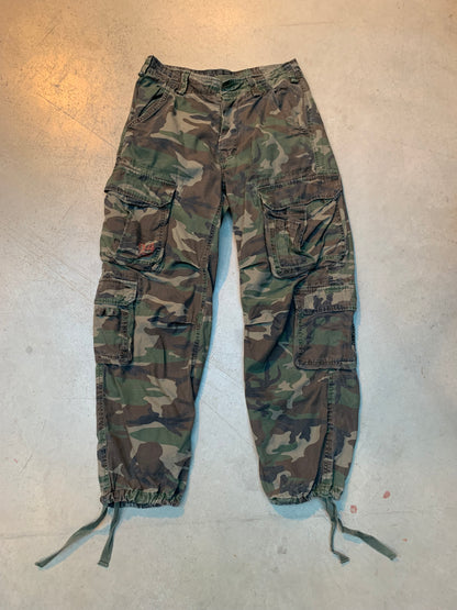 Surplus Textilien Airborne Vintage Camo Cargo Pants