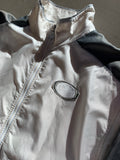 Adidas Vintage White And Black Full Zip Track Jacket