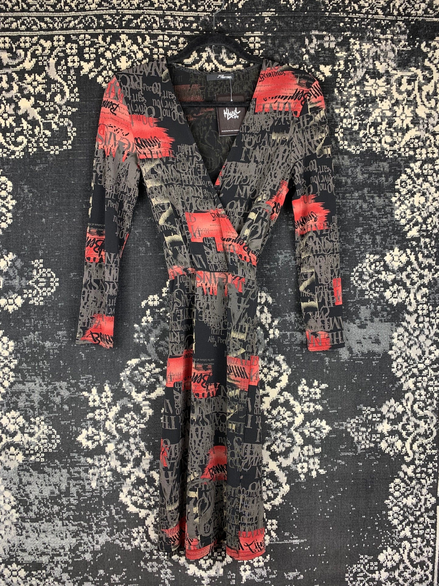 Women's Y2K Style Longsleeve Dress by Jane Norman