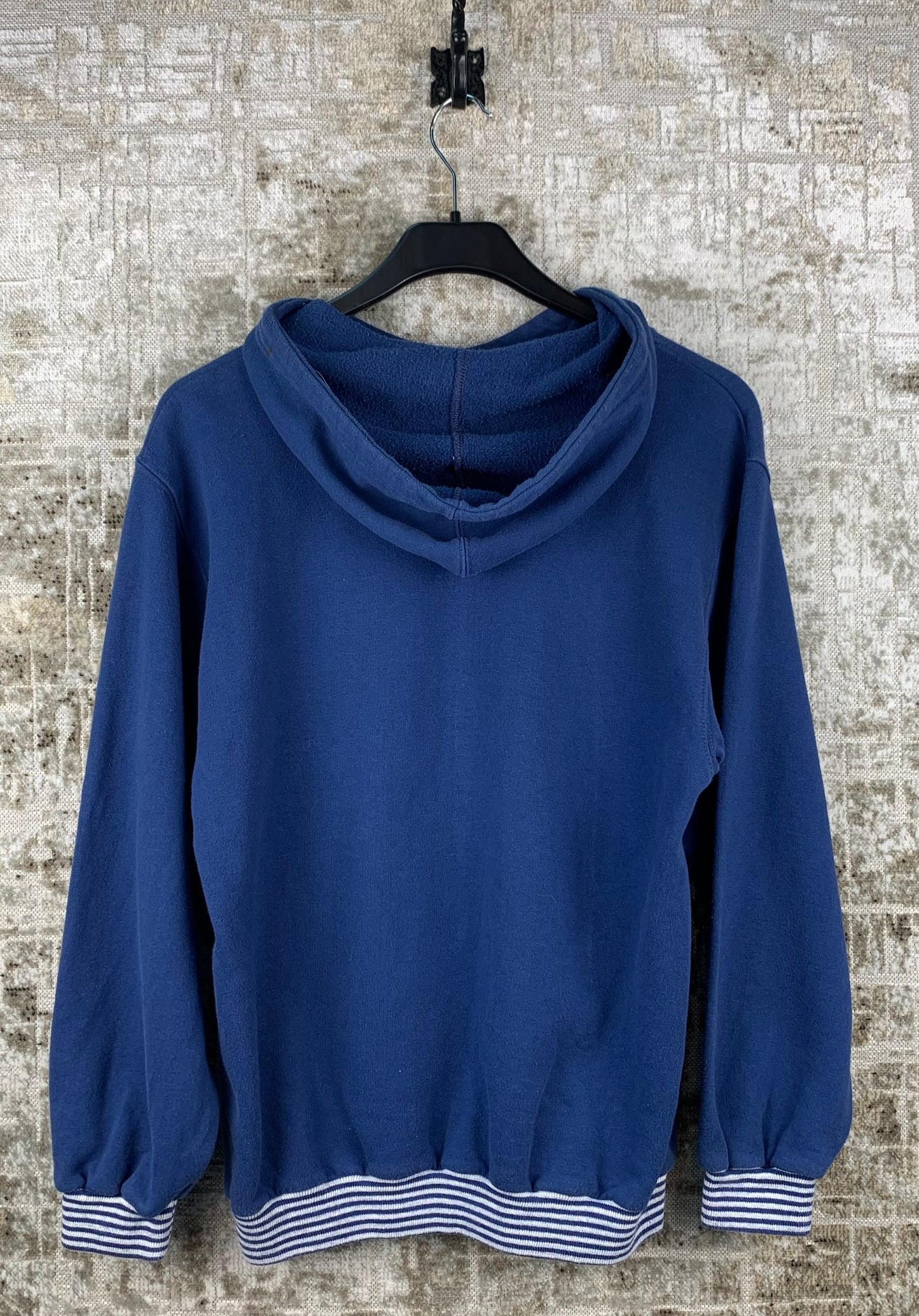 REEBOK Mens Blue Hoodie
