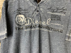 Diesel Burnout Henley T-Shirt