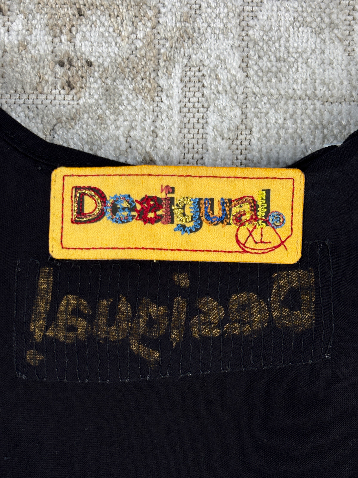 Women's Y2K Beaded Desigual Mini Dress