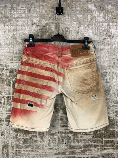 Women's Y2K Guess American Flag Shorts