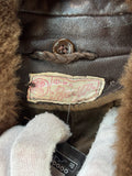 Vintage Brown Leather Jacket Men’s L