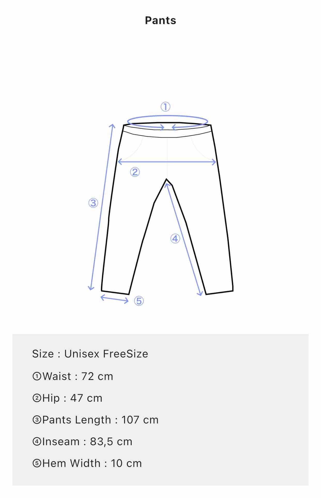 Basic Blue Sport Pants