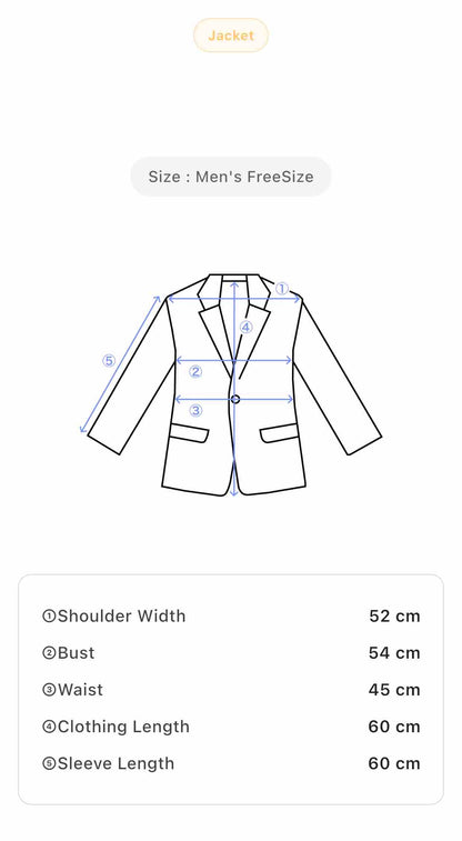 Unisex Erbo Vintage Leather Biker Jacket