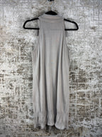 Womens Y2K Cop Copine Gray Knit Cardigan