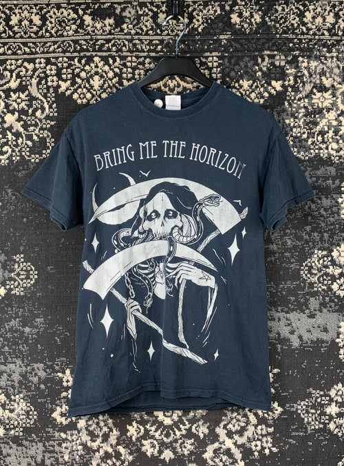 Bring Me The Horizon Navy Band Graphic T-Shirt