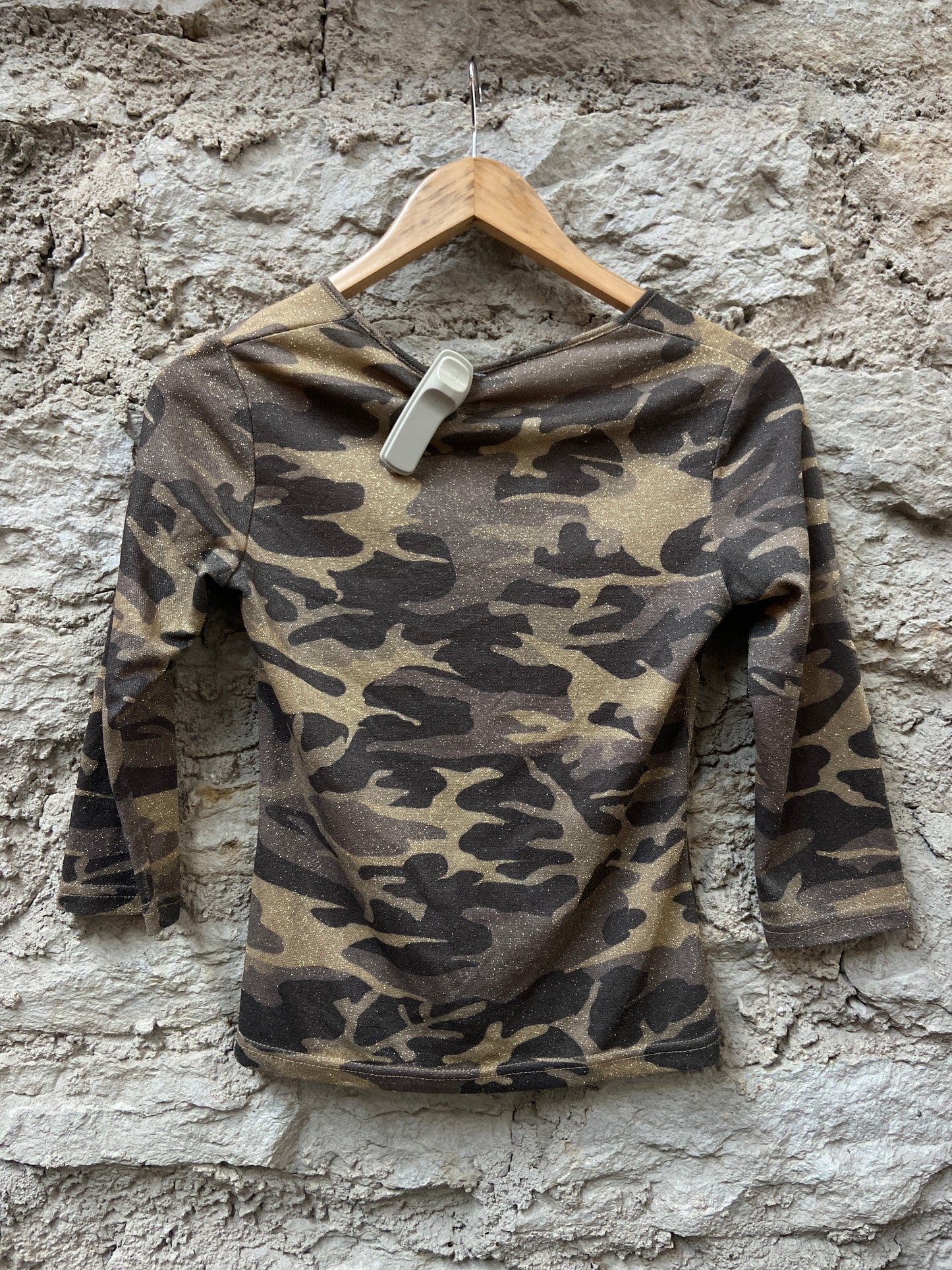 Y2K Camo Top