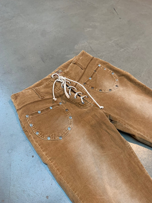 W&amp;M Haoxin Corduroy Flare Pants