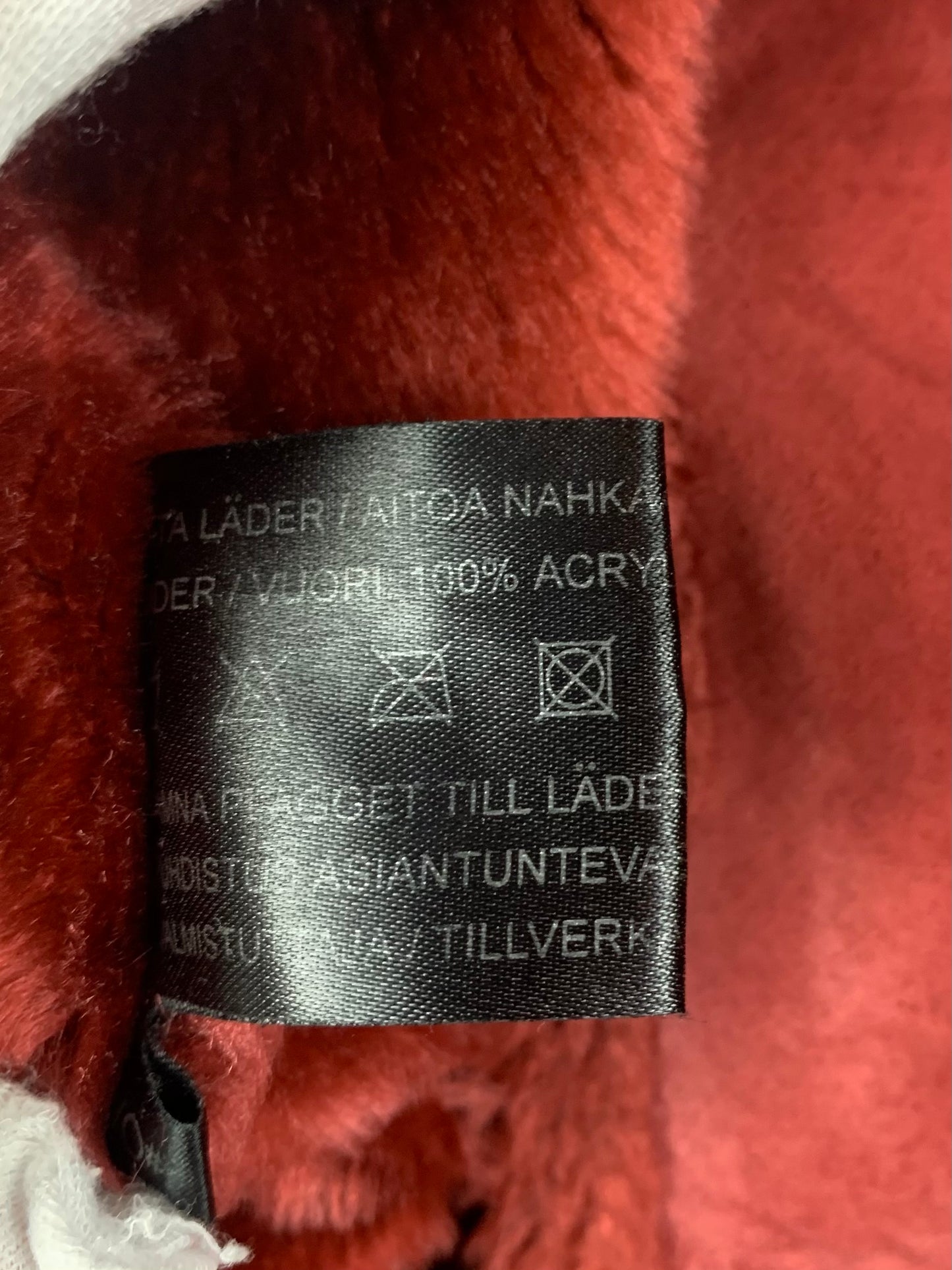 Y2K Women's Red Faux Suede Coat