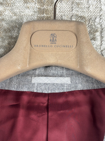 Brunello Cucinelli Grey Flannel Blazer