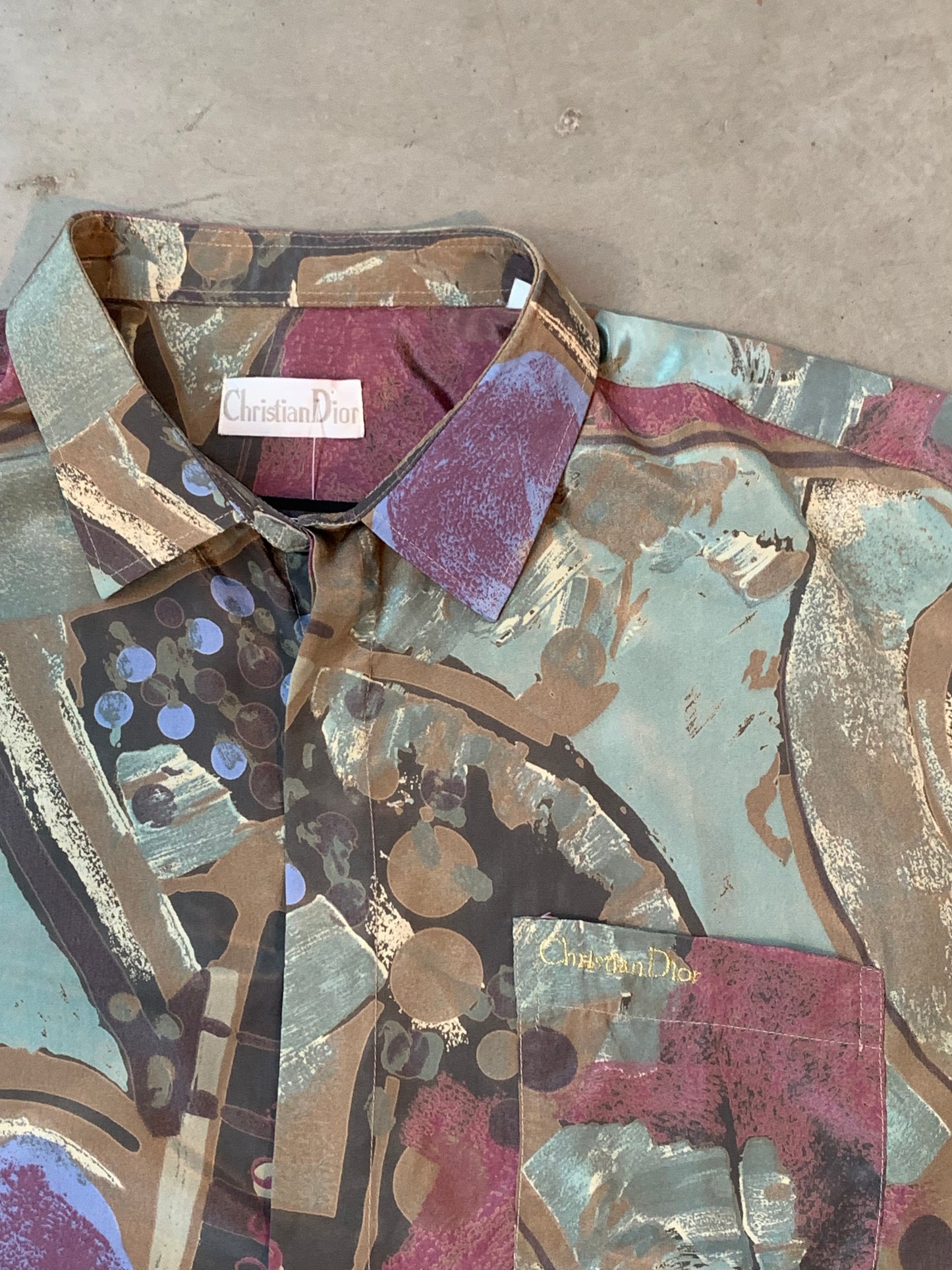 Christian Dior Vintage Silk Shirt