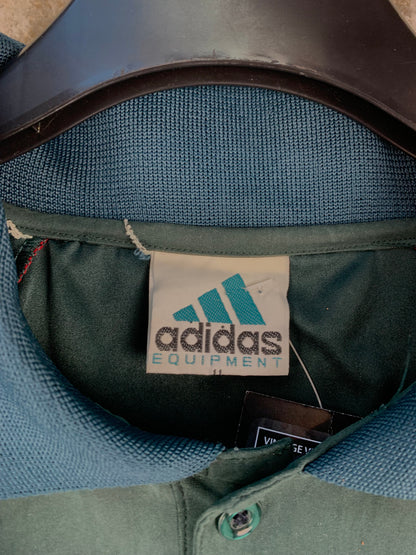 Mens Vintage Adidas Equipment Button Up Shirt