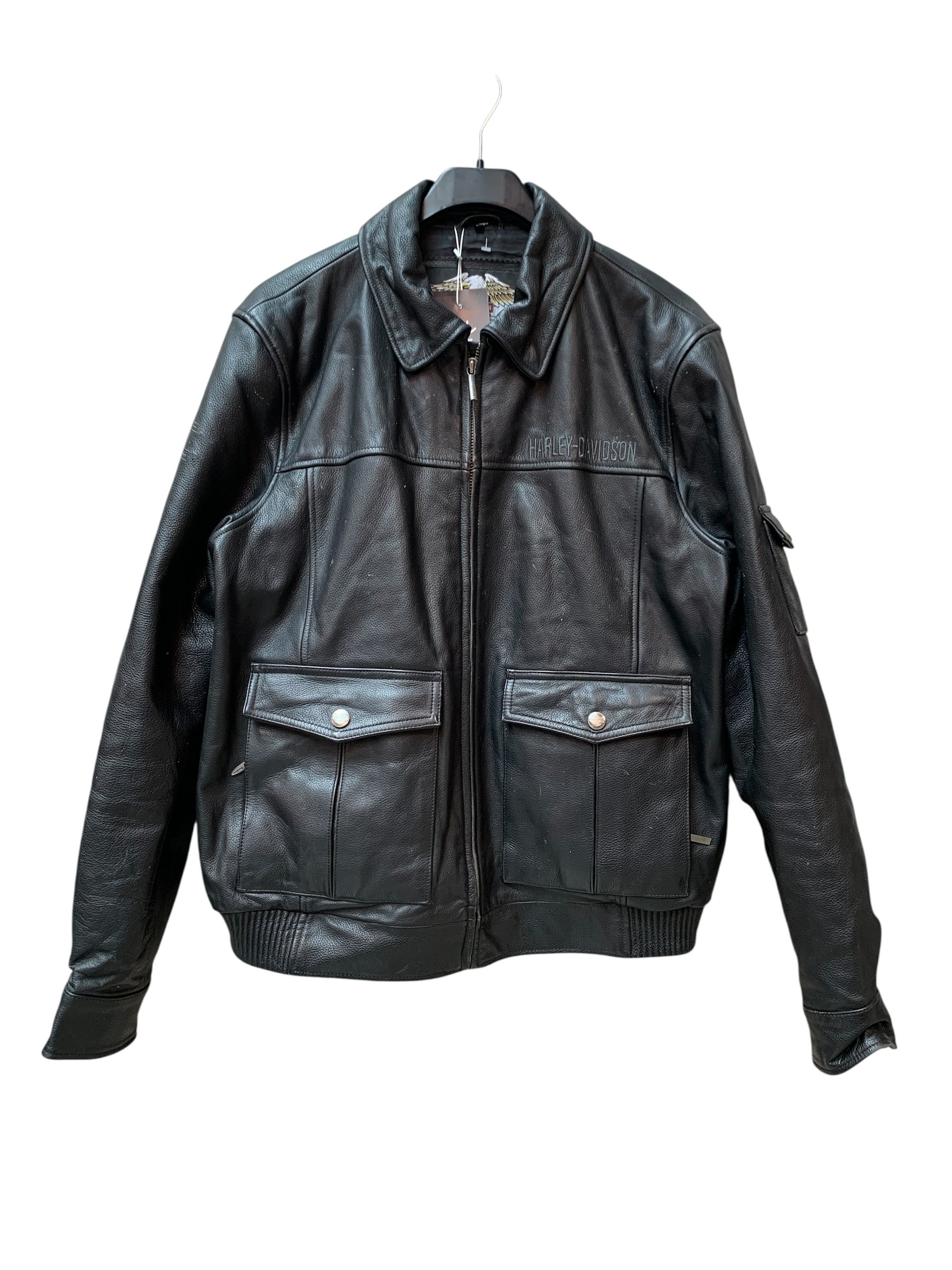 Harley-Davidson Leather Bomber Jacket