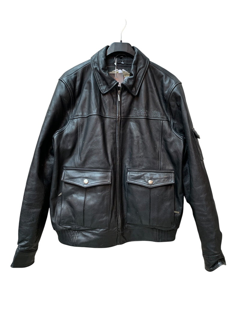 Harley-Davidson Leather Bomber Jacket
