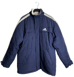 Vintage Adidas Fleece-Lined Puffer Jacket