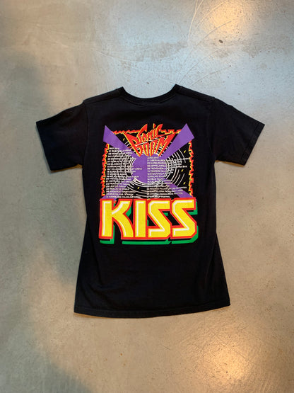 Vintage Kiss Sonic Boom Tour Black Graphic T-Shirt