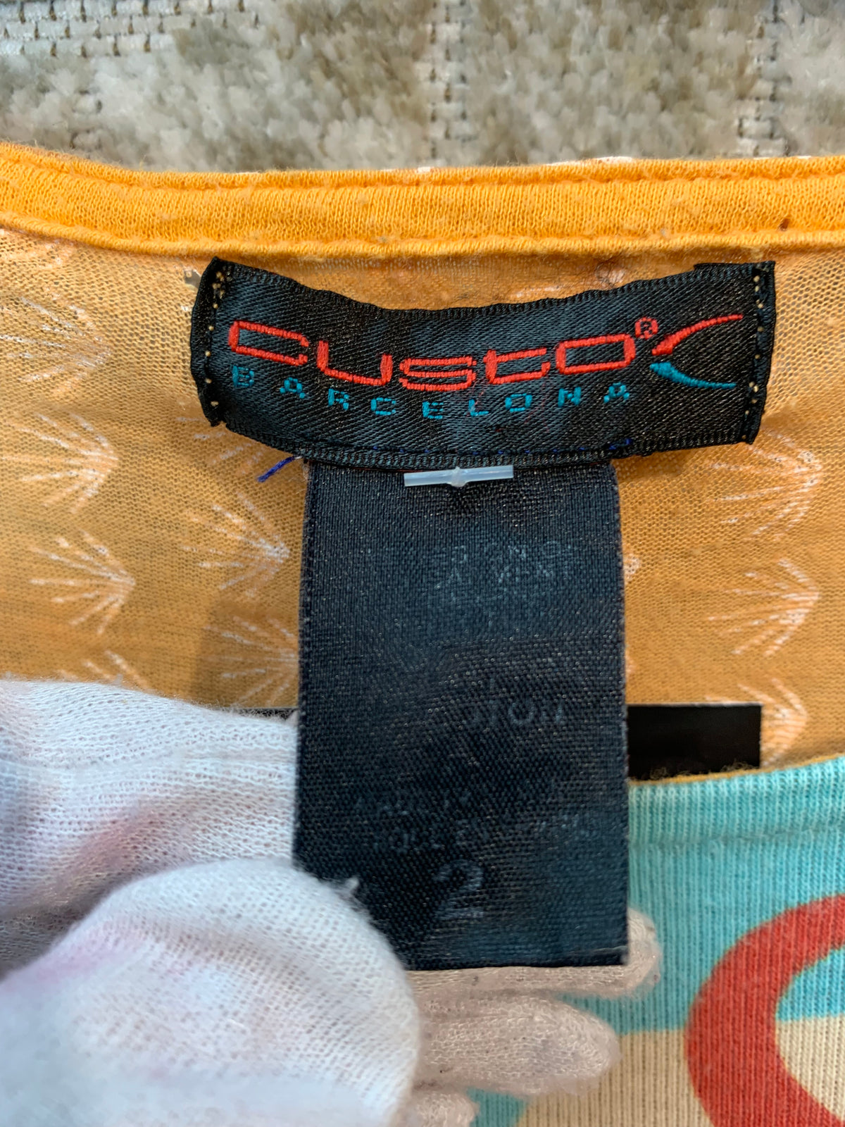 Custo Barcelona Y2K Surfer Graphic Long Sleeve