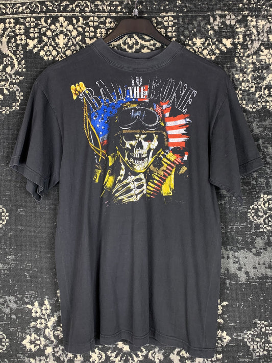 Vintage Men's Bad to the Bone Graphic T-Shirt