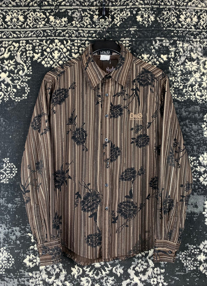 Mens Vintage Dolce And Gabbana Button Up Shirt