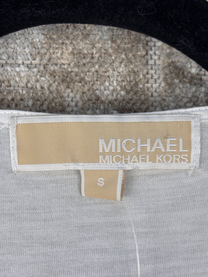 Womens Michael Kors Open Chest Long Sleeve