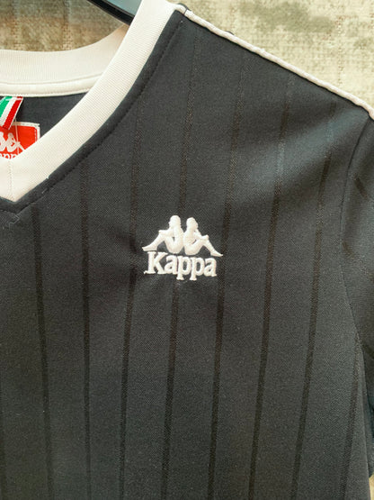 Kappa Pinstripe V-Neck Football Tee