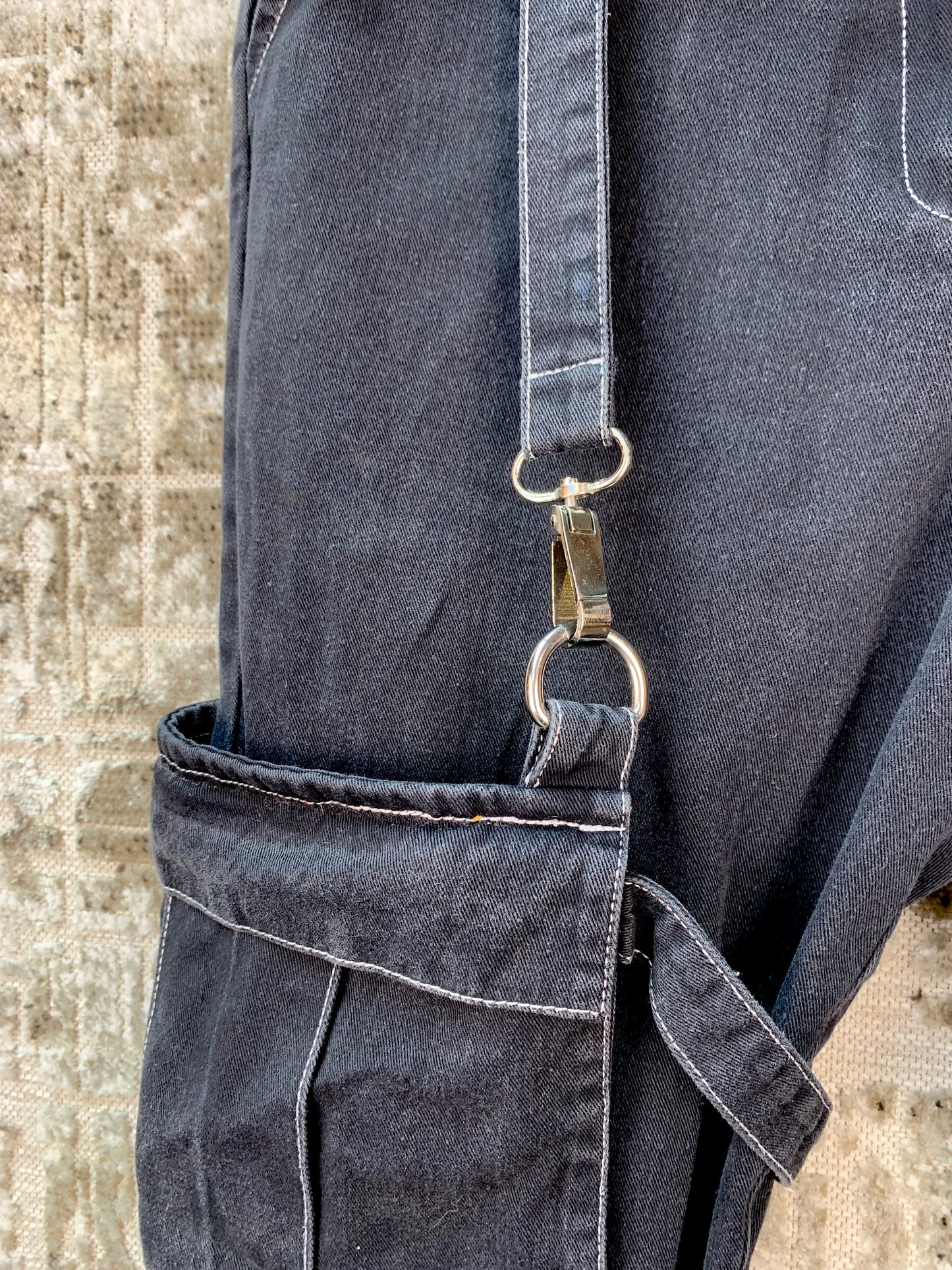 Womens The Ragged Priest Black Cargo Pants