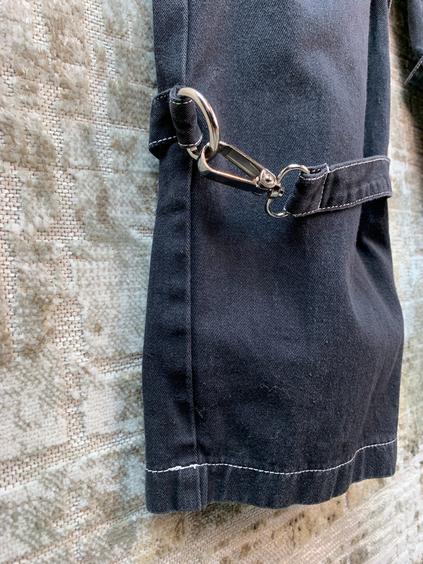 Womens The Ragged Priest Black Cargo Pants