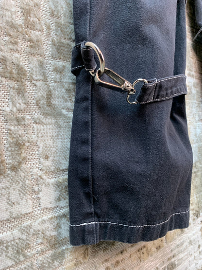 Womens The Ragged Priest Black Cargo Pants