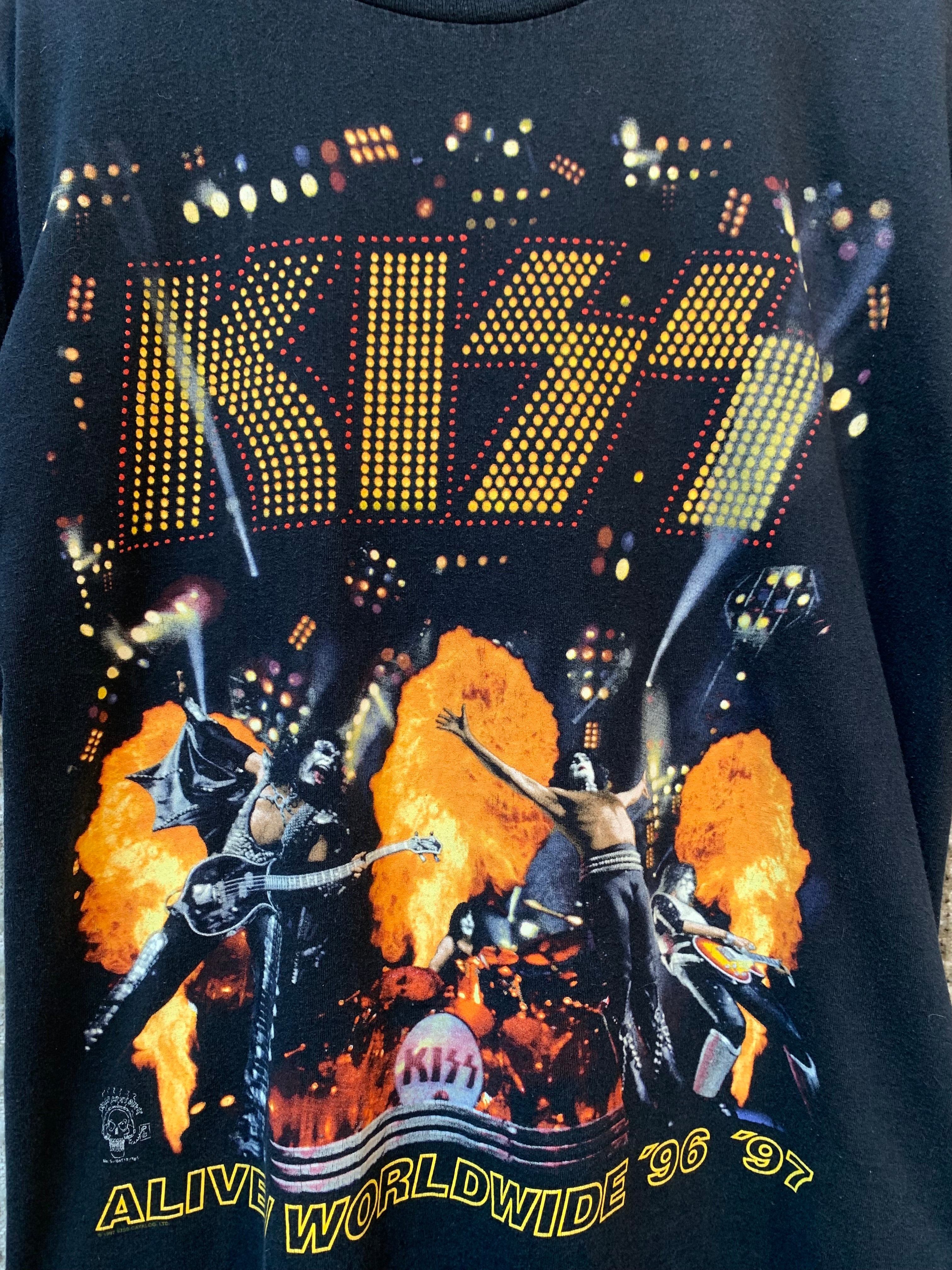 KISS Alive Worldwide '96 '97 Tour Tee