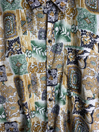 Thai Silk by Apple Abstract Print Shirt