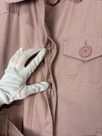KappAhl Dusty Pink Belted Trench Coat