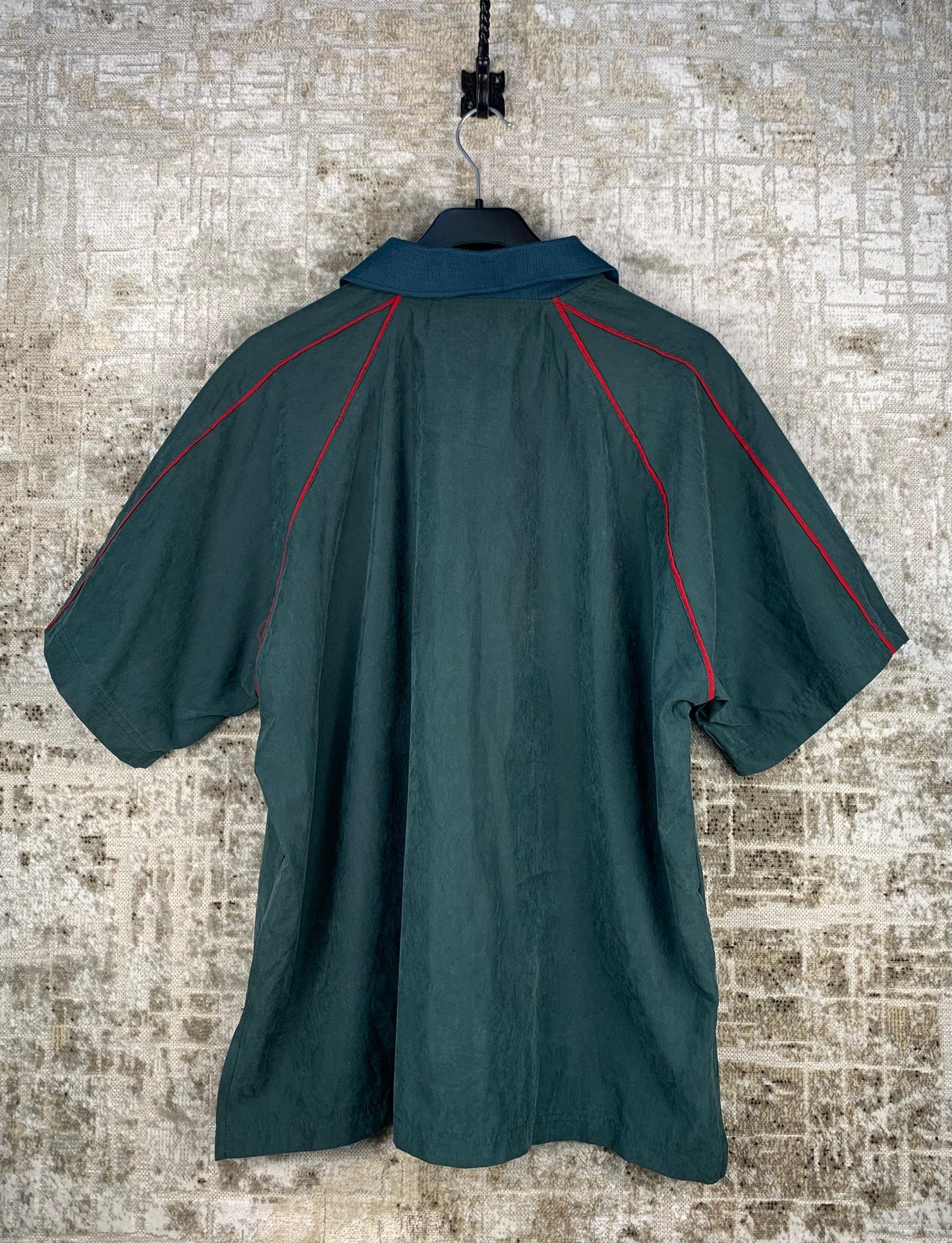 Mens Vintage Adidas Equipment Button Up Shirt